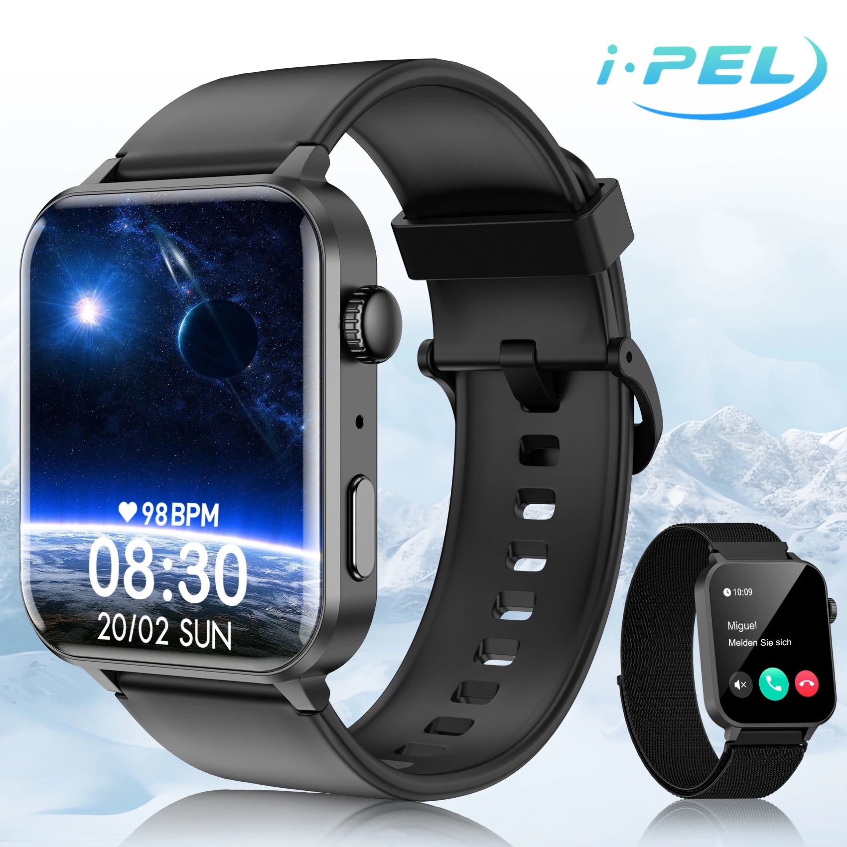 Baolubao 1.85" Smartwatch Fitness Tracker